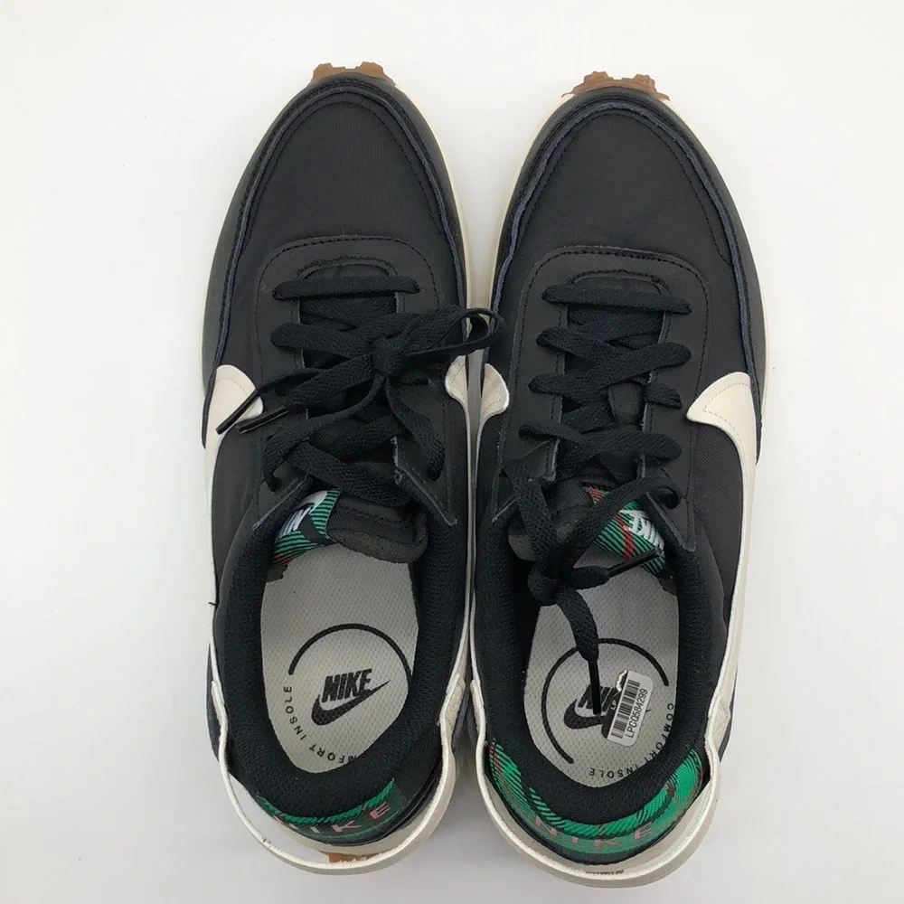 Nike Waffle Debut PRM Black University Red Pale Ivory Men’s Sz 9 DV0813-001 - Picture 5 of 5